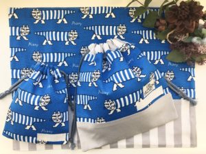 【A型ハンドメイド作品】通園グッズをオーダーメイドで